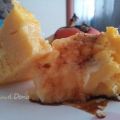 Baked corn mush gratin with cheese and balsamic[...]