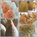 ARANCINI AL SUGO E AL PISTACCHIO