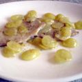 Lonza con uva