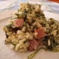 RISOTTO AGLI SPINACI E SPECK