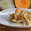Tajine di pollo con zucca e finocchio