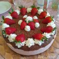 Torta alle fragole cioccolato bianco