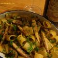 Rigatoni con maccarello affumicato e verdure[...]