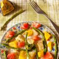 Passera di mare con asparagi, pompelmo rosa e[...]