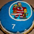 Torta Simpson Natalizia