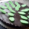 Crostata glassata al cioccolato e crema alla[...]