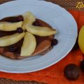 Pancakes con farina di castagne