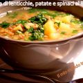 ZUPPA DI LENTICCHIE, PATATE E SPINACI AL LIMONE[...]