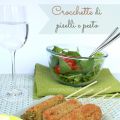 Crocchette di piselli e pesto