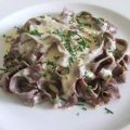 Tagliatelle al cioccolato con gorgonzola