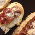 Involtino di Prosciutto su Pane casalingo