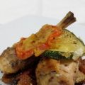CONIGLIO AL LATTE SU BRUNOISE DI CAPONATA DI[...]