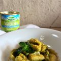 Gnocchi di piselli e menta con bottarga di[...]