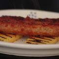 Luganighe di pollo al sugo con polenta