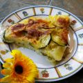 Assemblaggio di patate e zucchine