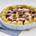 Pizza di patate alle olive