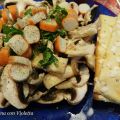 Funghi Champignon e surimi