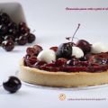 Cheesecake panna cotta e geleè di ciliegie