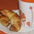Cornetti di pane integrale semidolce senza uova