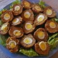 Polpette scozzesi con uova di quaglia