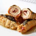 INVOLTINI DI POLLO CON PROSCIUTTO E FORMAGGIO