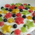 Cheesecake con crema di yogurt e frutta