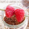 Frappè ai lamponi e cioccolato