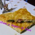 Mezzaluna di sfoglia ripiena