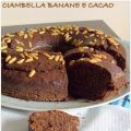 Ciambella alla banana e cacao