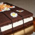 Torta kinder fetta al latte