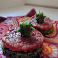 Tartine di polenta, cavolo nero e cotechino