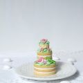Cookie mini  wedding cake