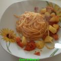SPAGHETTI ALLO SPECK E PATATE