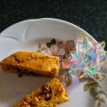Torta di zucca e cioccolato, senza lattosio