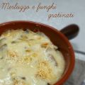 MERLUZZO E FUNGHI GRATINATI