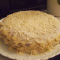 Un merenda british: coconut cake