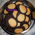 Biscotti bicolori croccanti