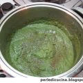 Farfalle con crema di spinaci