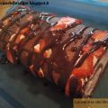 Rotolo al cacao con crema alle fragole