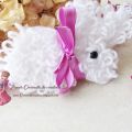 White bunny crochet, free pattern - schema[...]