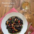 Risotto al nero con seppie- Black risotto with[...]