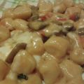 gnocchi di patate e zucca.. con funghi provola[...]