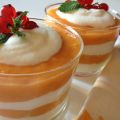 Gelatina di albicocche e yogurt