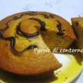 Torta semplice decorata al cioccolato