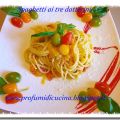 Spaghetti ai tre datterini