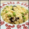 RISOTTO VONGOLE E PISELLI