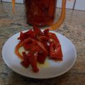 Peperoni rossi sott'olio.