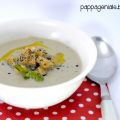 Vellutata  di cardi con Crostini al gomasio