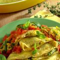 Crespelle con ricotta e verdure al pomodoro[...]