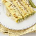 Cannelloni con asparagi e semi di sesamo